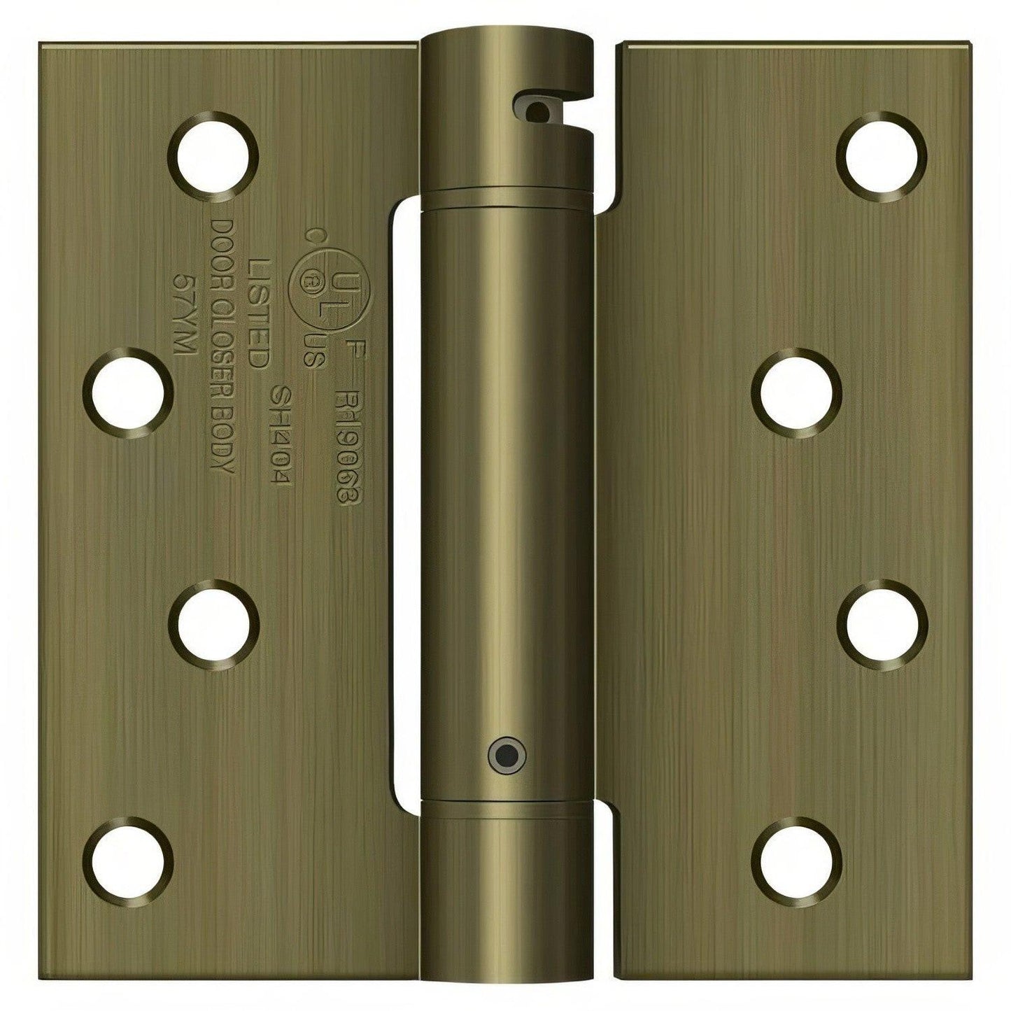 Deltana DSH44 4" x 4" NRP Square Corner Spring Hinge