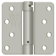 Deltana DSH4R4 4" x 4" NRP Spring Hinge with 1/4" Radius Corner - Sold Each.
