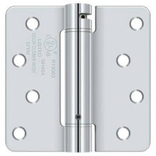 Deltana DSH4R4 4" x 4" NRP Spring Hinge with 1/4" Radius Corner - Sold Each.