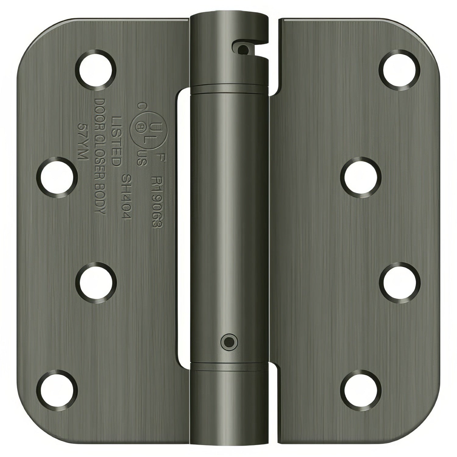 Deltana DSH4R515A 4" x 4" x 5/8" Spring Door Hinge.