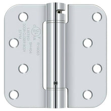 Deltana DSH4R5 4" x 4" NRP Spring Hinge with 5/8" Radius Corner - Sold Each.