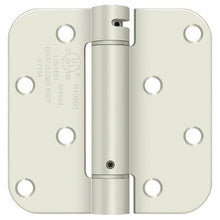 Deltana DSH4R5BM 4" x 4" NRP Spring Hinge with 5/8" Radius Corner - Sold Each.