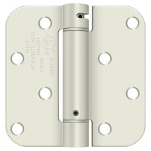 Deltana DSH4R5BM 4" x 4" NRP Spring Hinge with 5/8" Radius Corner - Sold Each