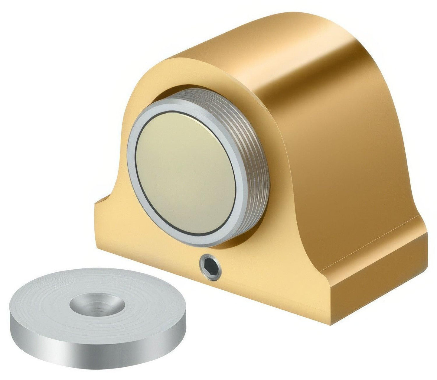 Deltana DSM125 Magnetic Dome Door Stop And Catch.