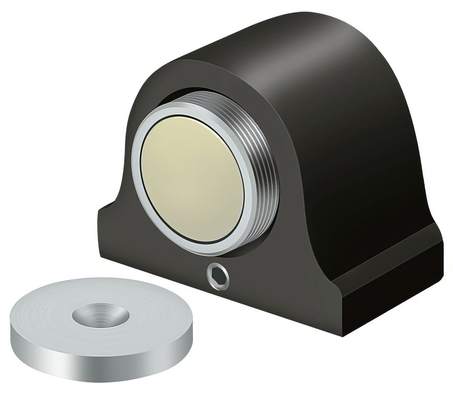 Deltana DSM125 Magnetic Dome Door Stop And Catch