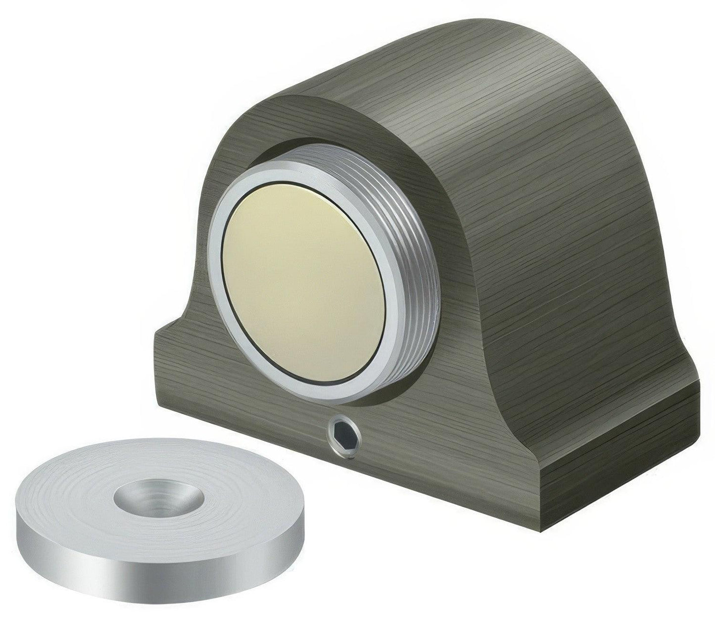 Deltana DSM125 Magnetic Dome Door Stop And Catch.