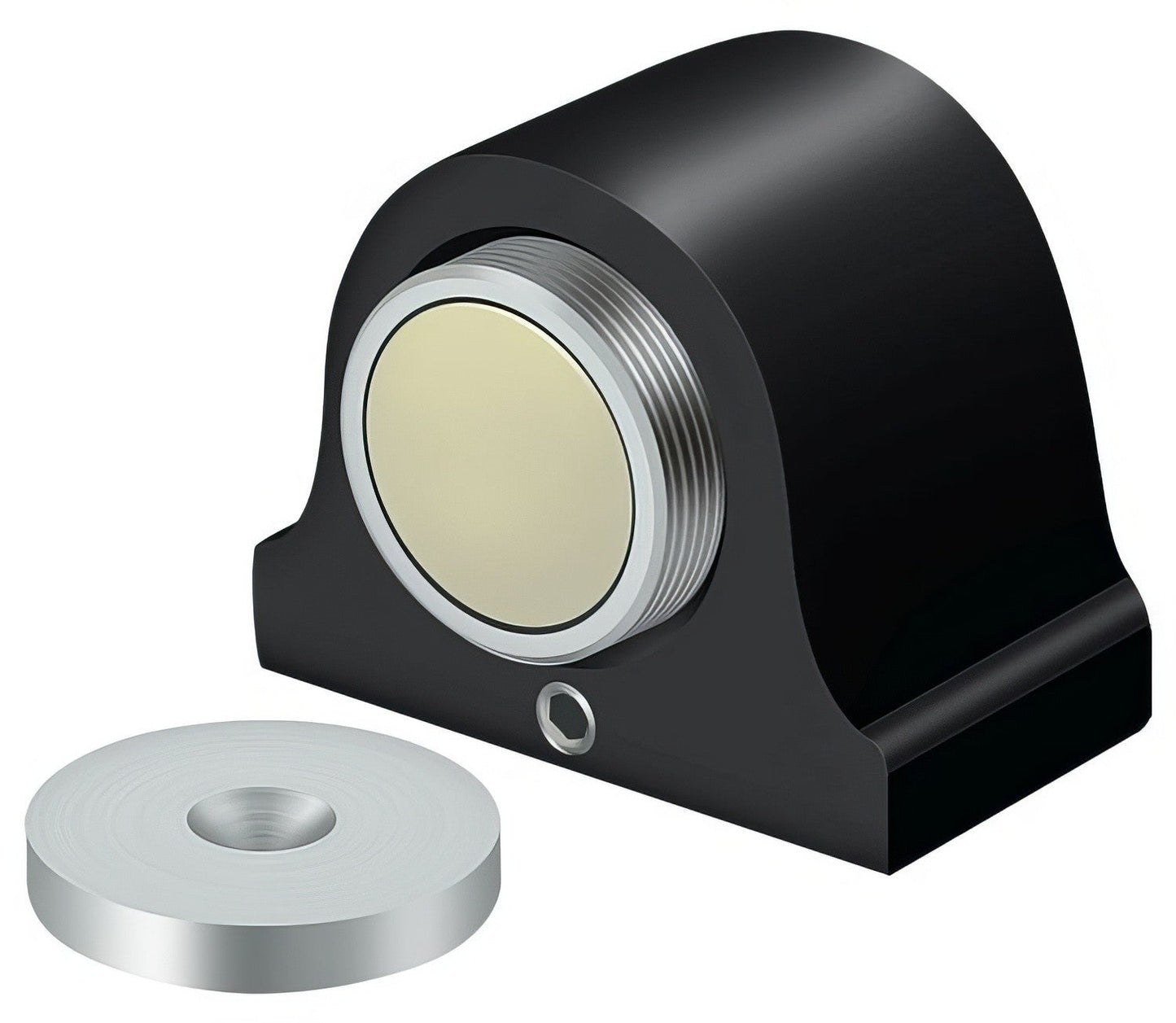 Deltana DSM125 Magnetic Dome Door Stop And Catch