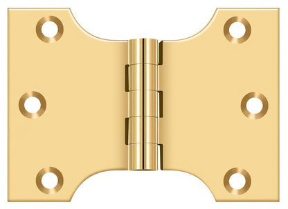 Deltana DSPA3040 3" x 4" NRP Square Corner Door Hinge