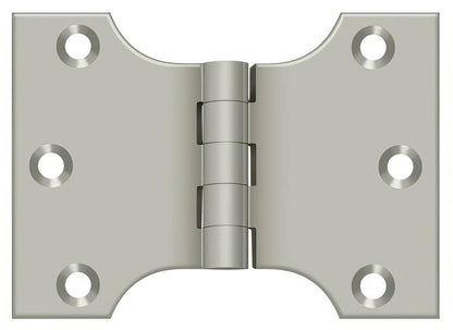 Deltana DSPA3040 3" x 4" NRP Square Corner Door Hinge.
