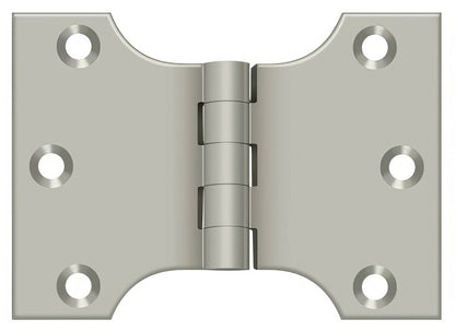 Deltana DSPA3040 3" x 4" NRP Square Corner Door Hinge