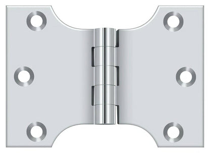 Deltana DSPA3040 3" x 4" NRP Square Corner Door Hinge.