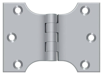 Deltana DSPA3040 3" x 4" NRP Square Corner Door Hinge.