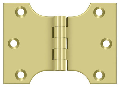 Deltana DSPA3040 3" x 4" NRP Square Corner Door Hinge