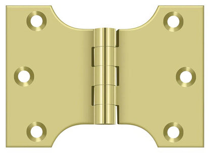 Deltana DSPA3040 3" x 4" NRP Square Corner Door Hinge.