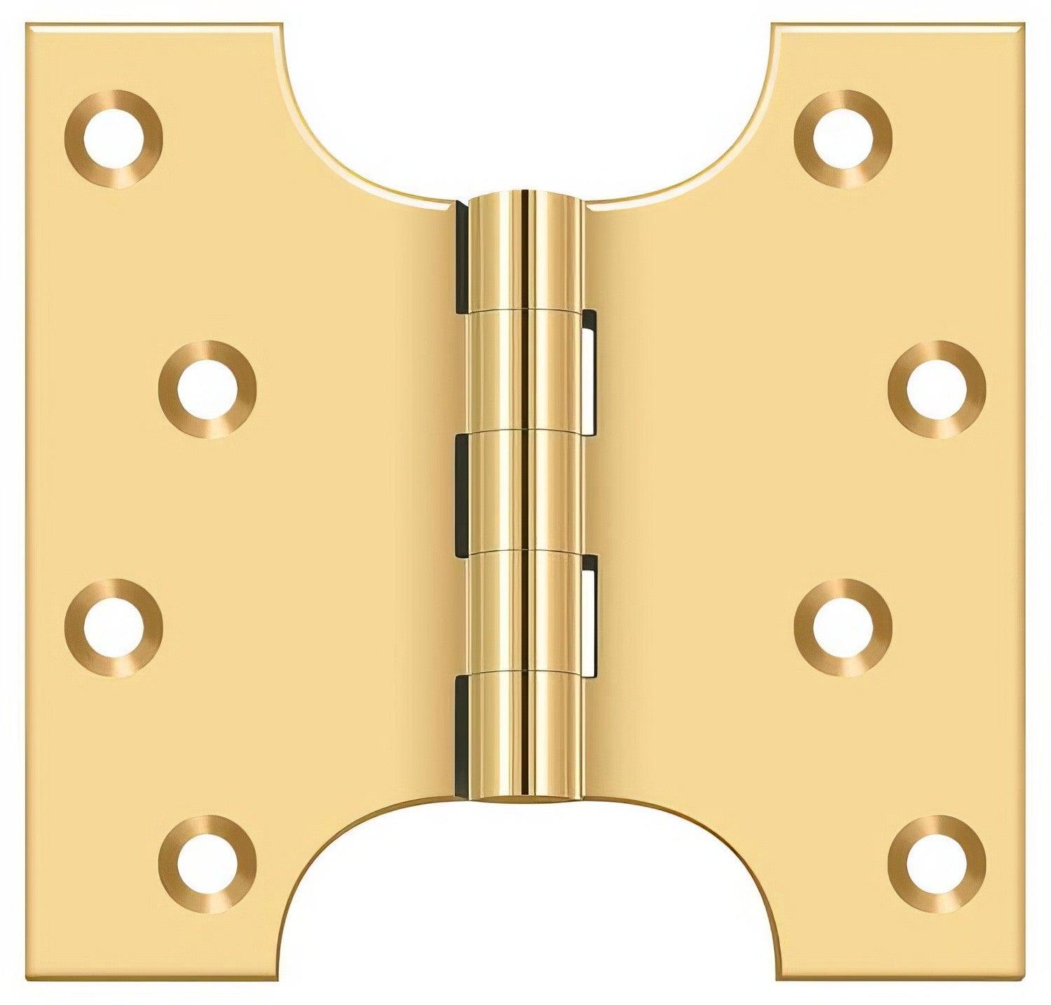 Deltana DSPA4040 4" x 4" NRP Square Corner Door Hinge