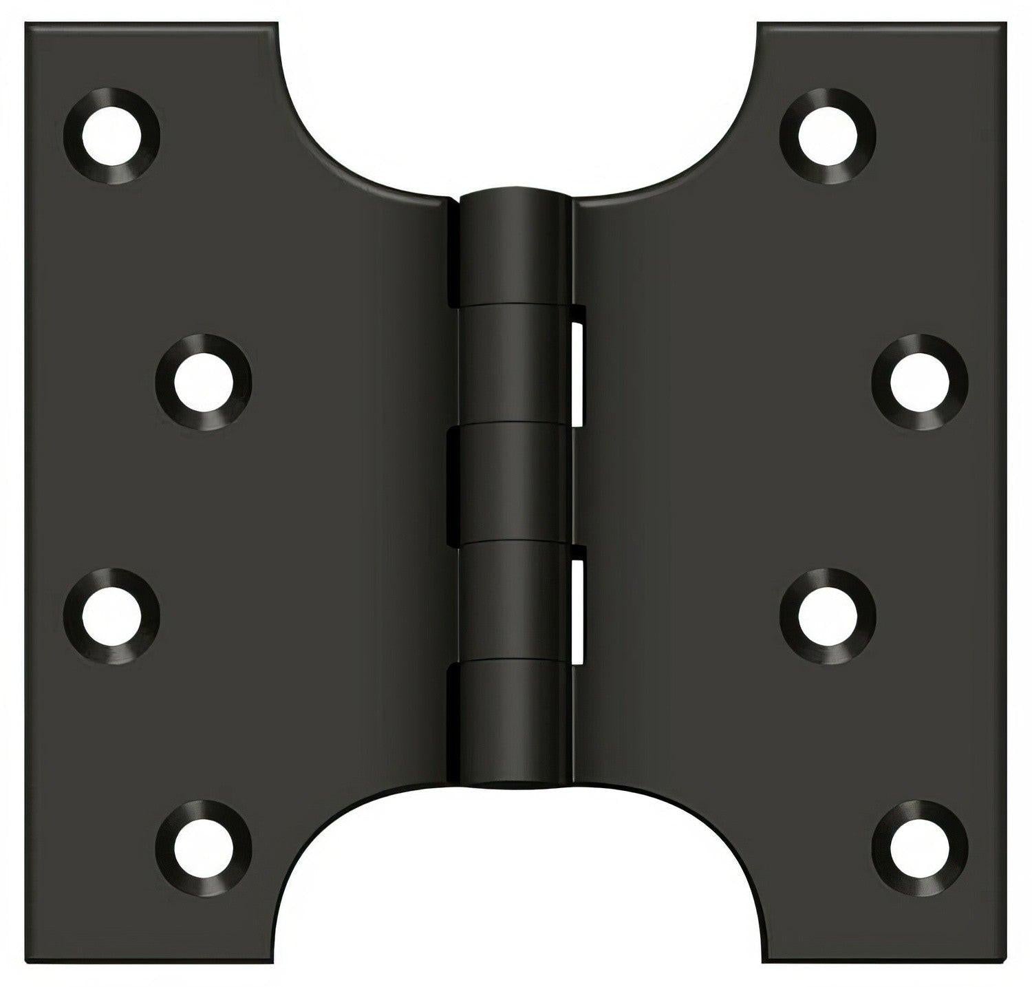 Deltana DSPA4040 4" x 4" NRP Square Corner Door Hinge.