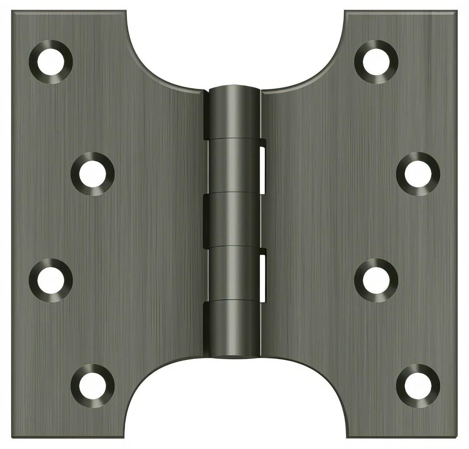 Deltana DSPA4040 4" x 4" NRP Square Corner Door Hinge.