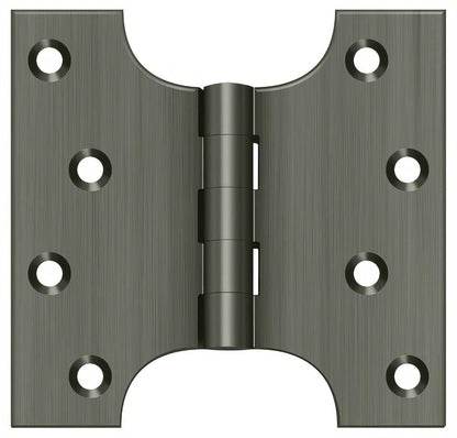 Deltana DSPA4040 4" x 4" NRP Square Corner Door Hinge.