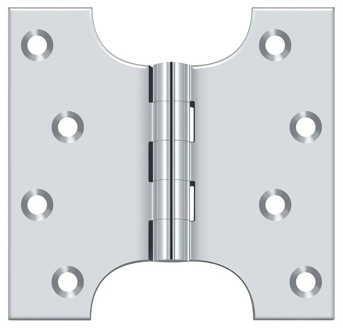 Deltana DSPA4040 4" x 4" NRP Square Corner Door Hinge