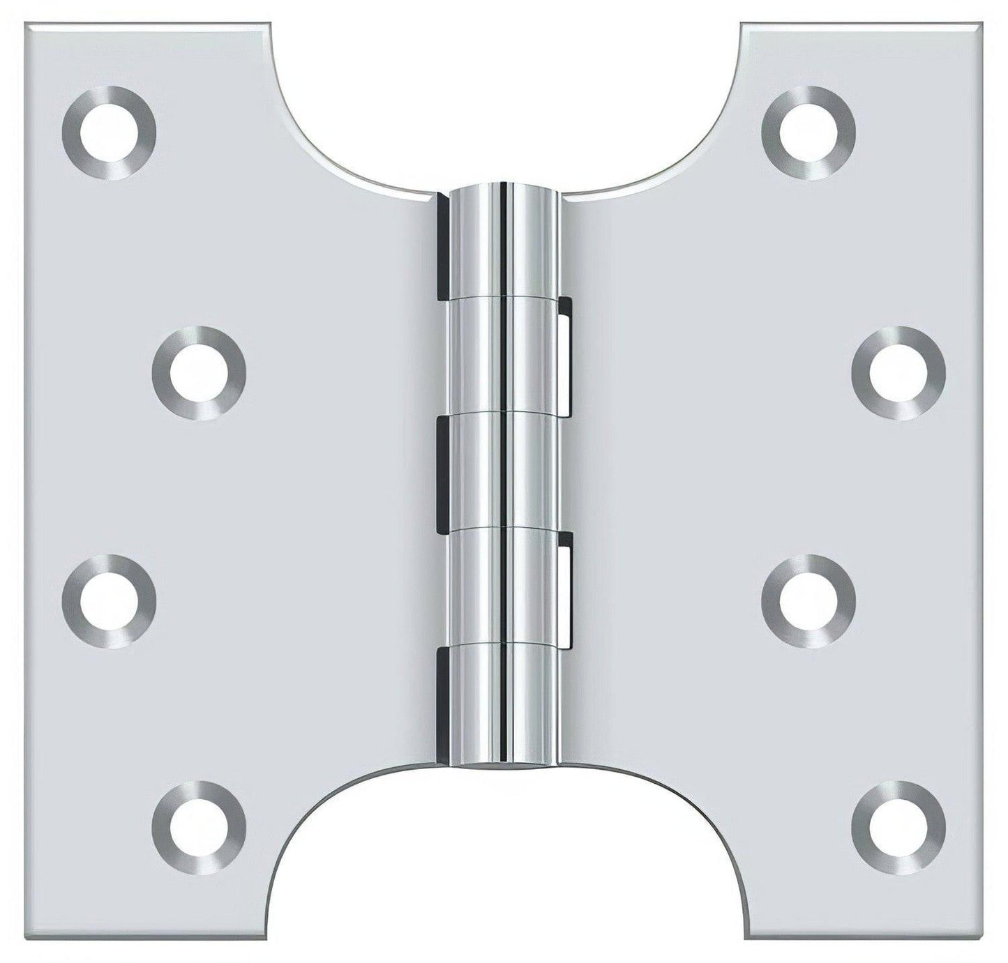 Deltana DSPA4040 4" x 4" NRP Square Corner Door Hinge.