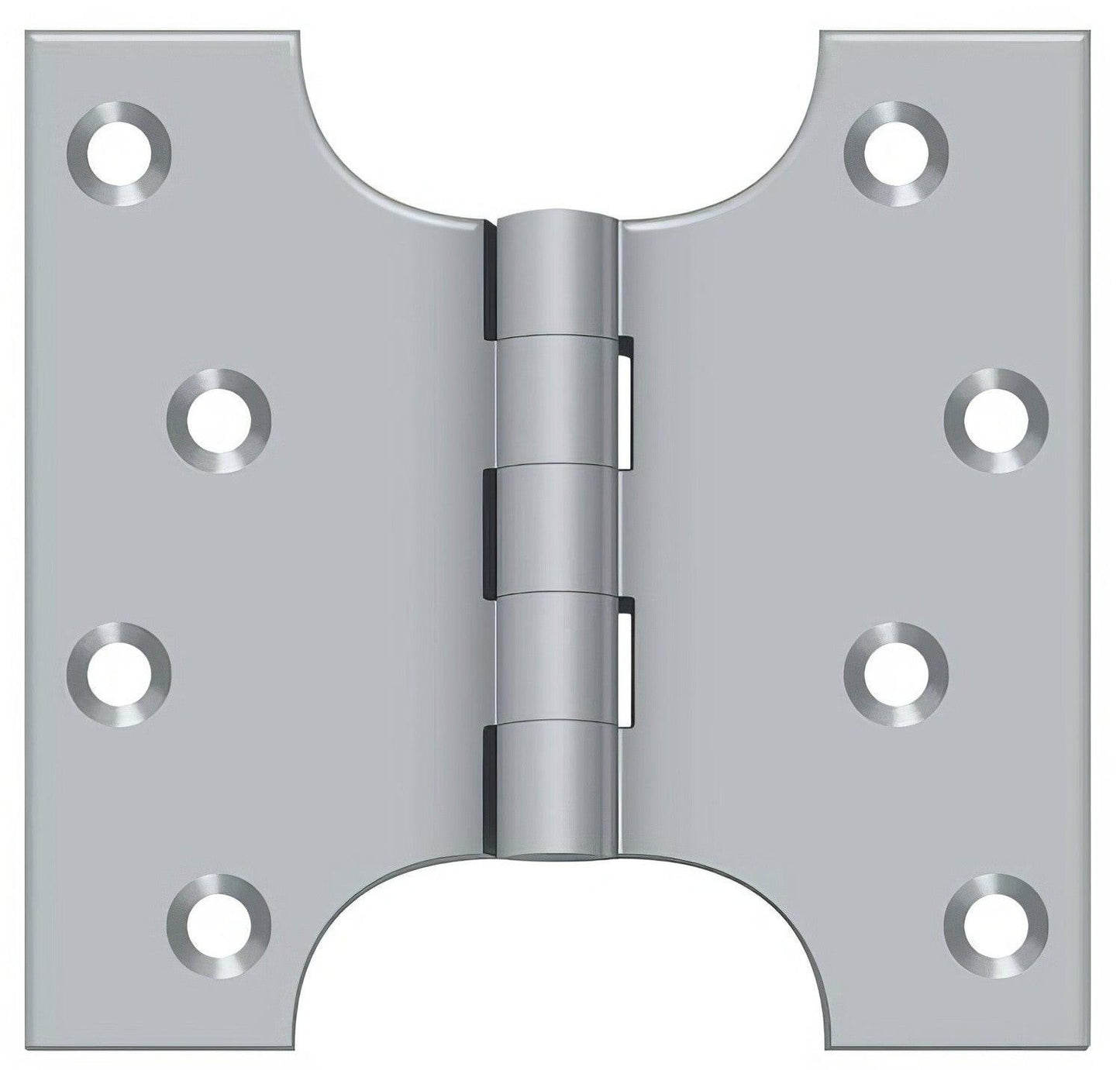 Deltana DSPA4040 4" x 4" NRP Square Corner Door Hinge.
