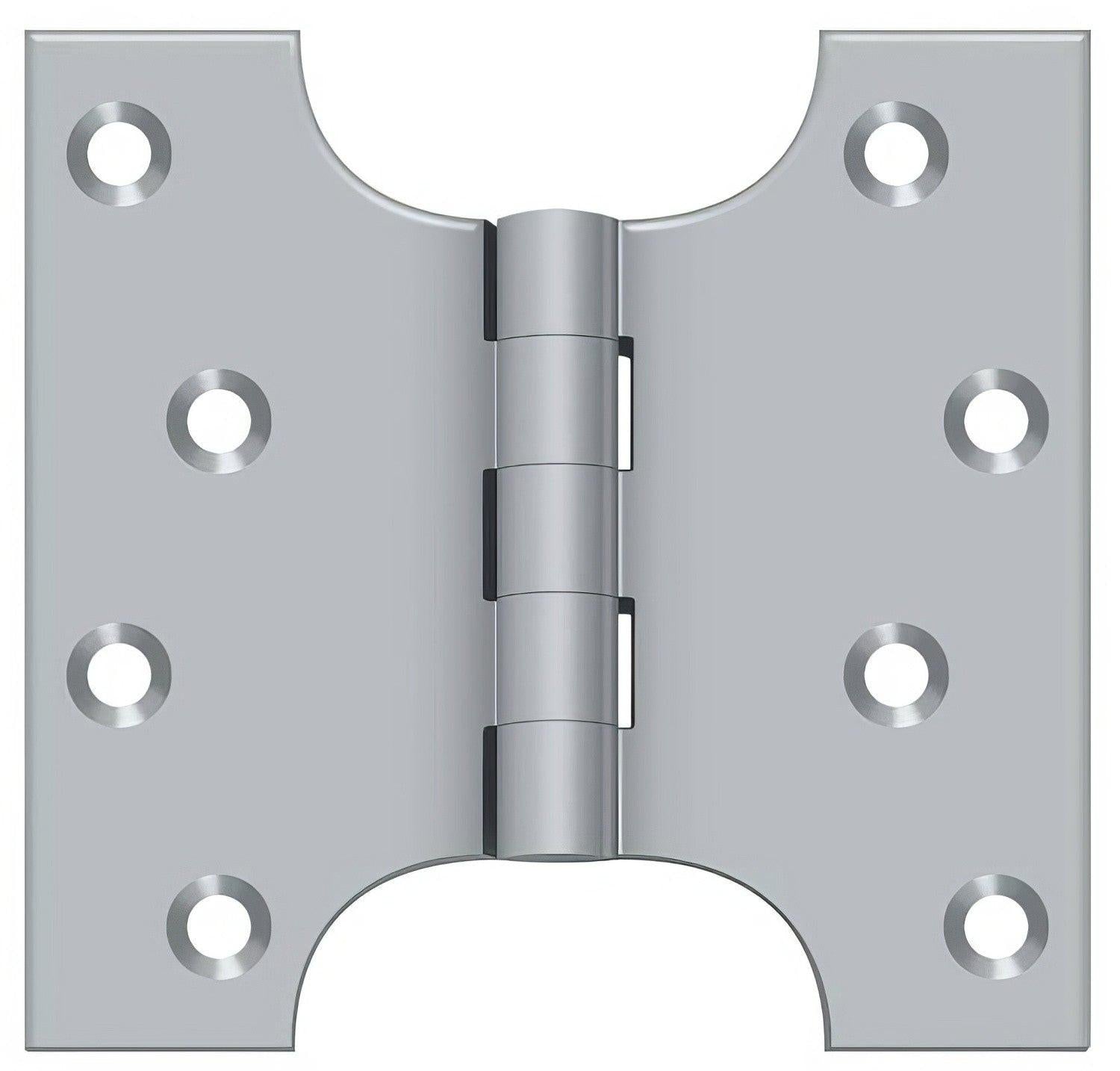 Deltana DSPA4040 4" x 4" NRP Square Corner Door Hinge.