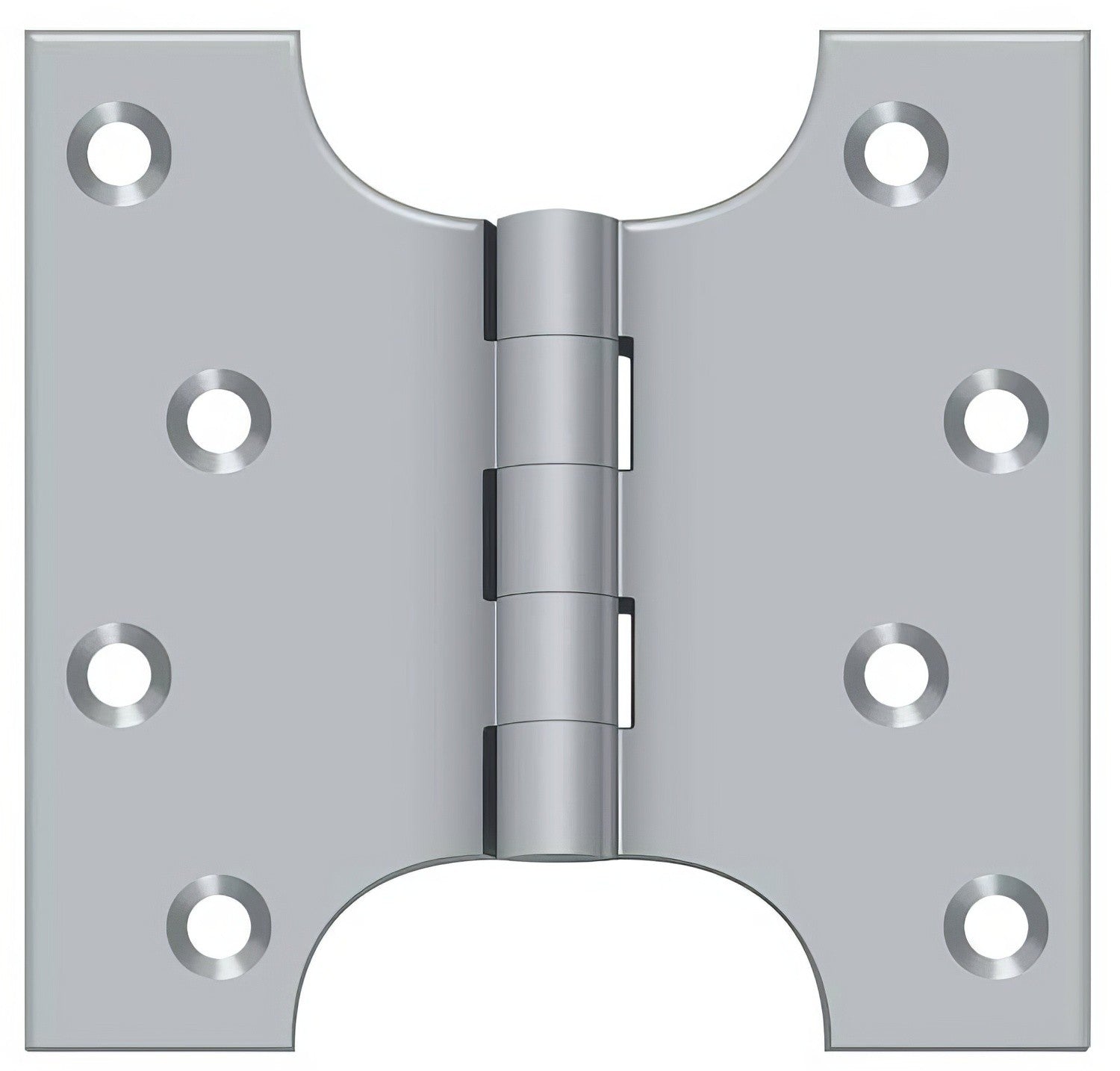 Deltana DSPA4040 4" x 4" NRP Square Corner Door Hinge