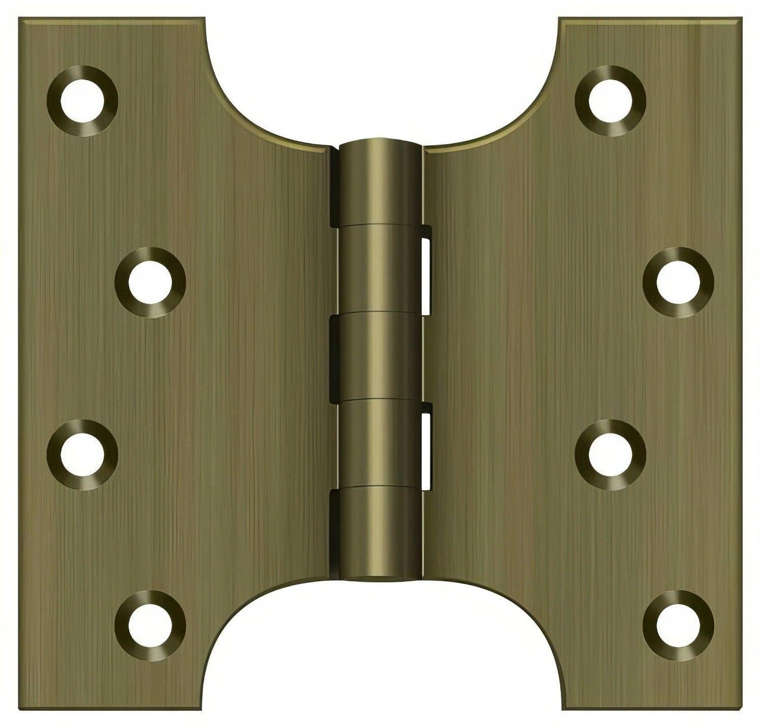 Deltana DSPA4040 4" x 4" NRP Square Corner Door Hinge.