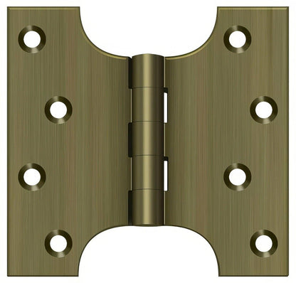 Deltana DSPA4040 4" x 4" NRP Square Corner Door Hinge.