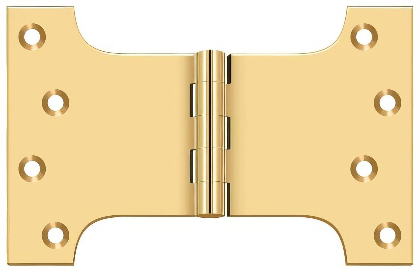 Deltana DSPA4060 4" x 6" NRP Square Corner Door Hinge.