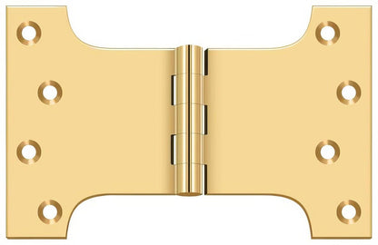 Deltana DSPA4060 4" x 6" NRP Square Corner Door Hinge.