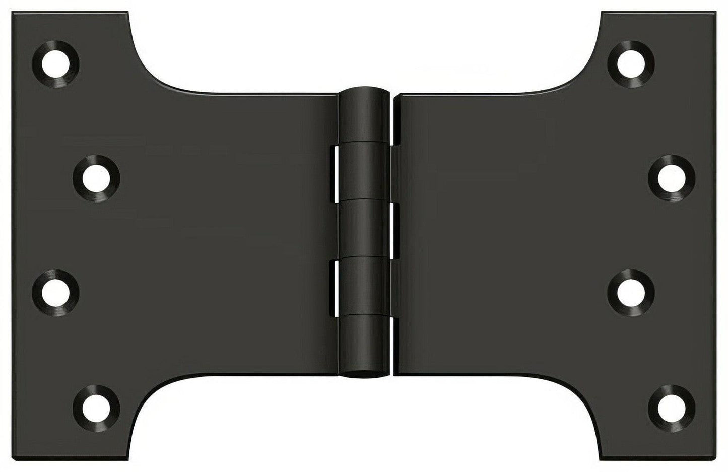 Deltana DSPA4060 4" x 6" NRP Square Corner Door Hinge.