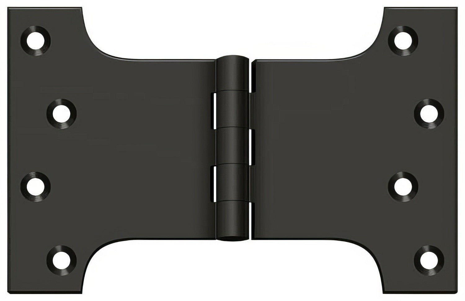 Deltana DSPA4060 4" x 6" NRP Square Corner Door Hinge