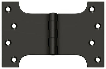 Deltana DSPA4060 4" x 6" NRP Square Corner Door Hinge