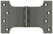 Deltana DSPA4060 4" x 6" NRP Square Corner Door Hinge.