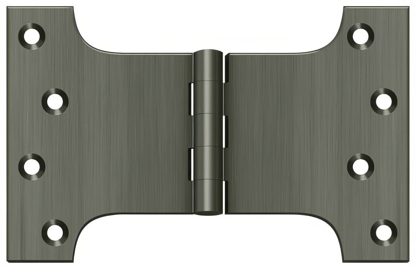 Deltana DSPA4060 4" x 6" NRP Square Corner Door Hinge