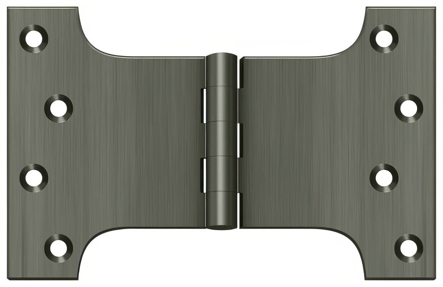 Deltana DSPA4060 4" x 6" NRP Square Corner Door Hinge