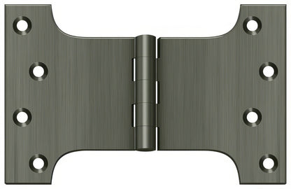 Deltana DSPA4060 4" x 6" NRP Square Corner Door Hinge
