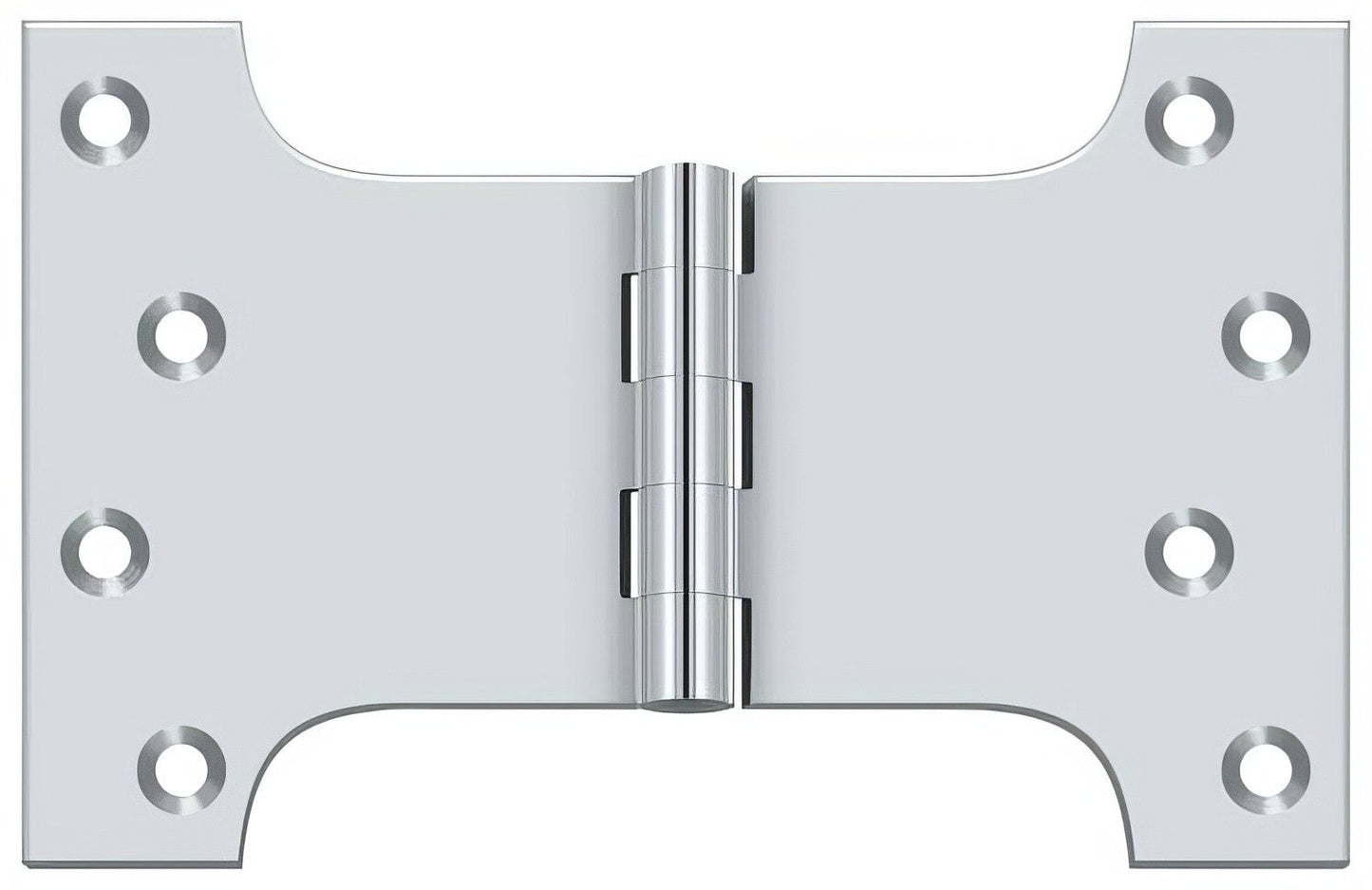 Deltana DSPA4060 4" x 6" NRP Square Corner Door Hinge