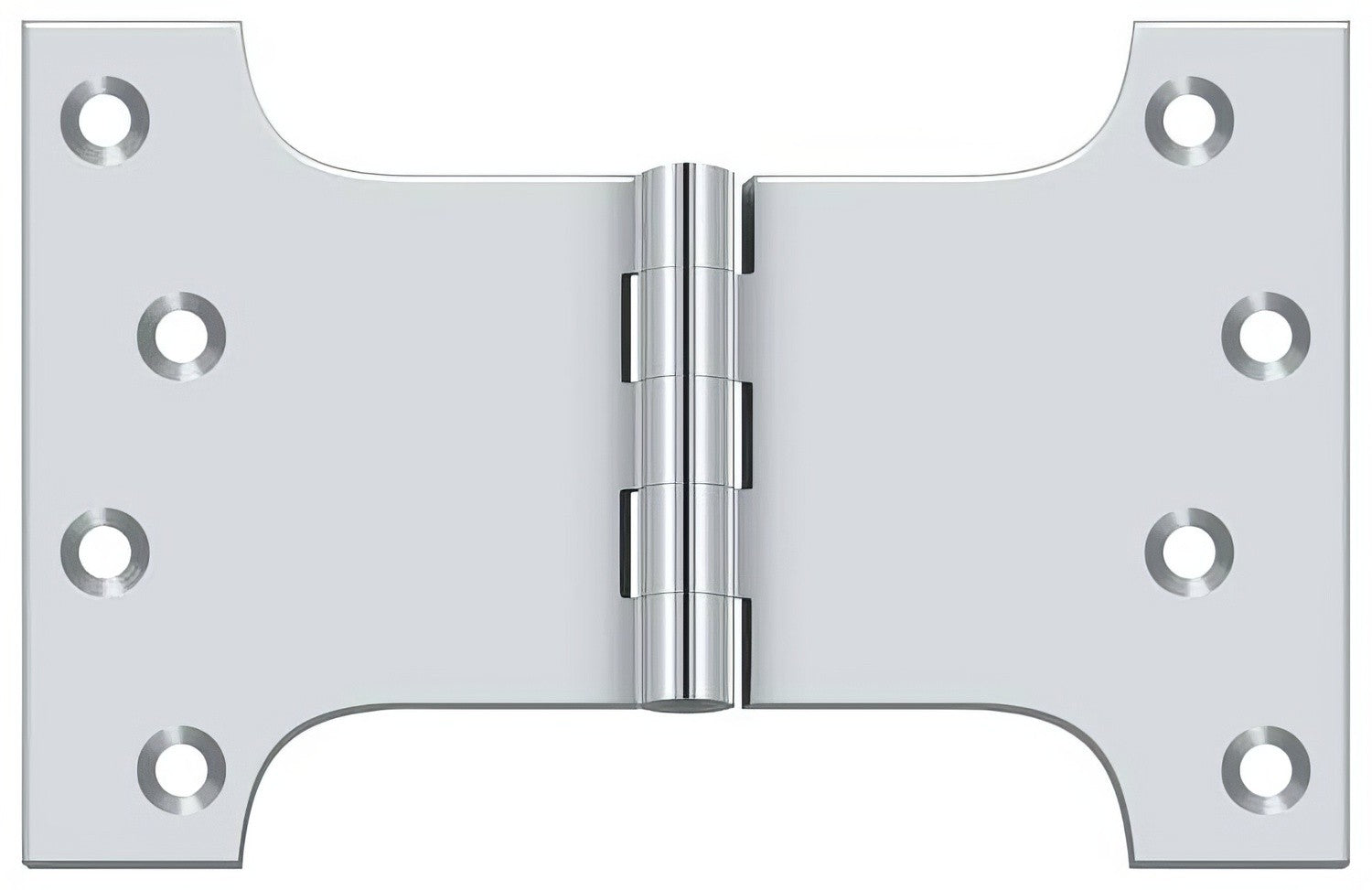 Deltana DSPA4060 4" x 6" NRP Square Corner Door Hinge