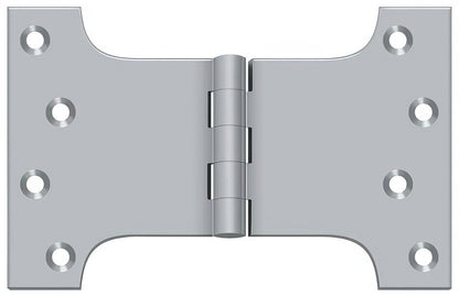 Deltana DSPA4060 4" x 6" NRP Square Corner Door Hinge.