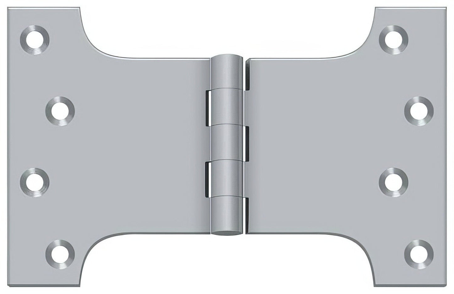 Deltana DSPA4060 4" x 6" NRP Square Corner Door Hinge