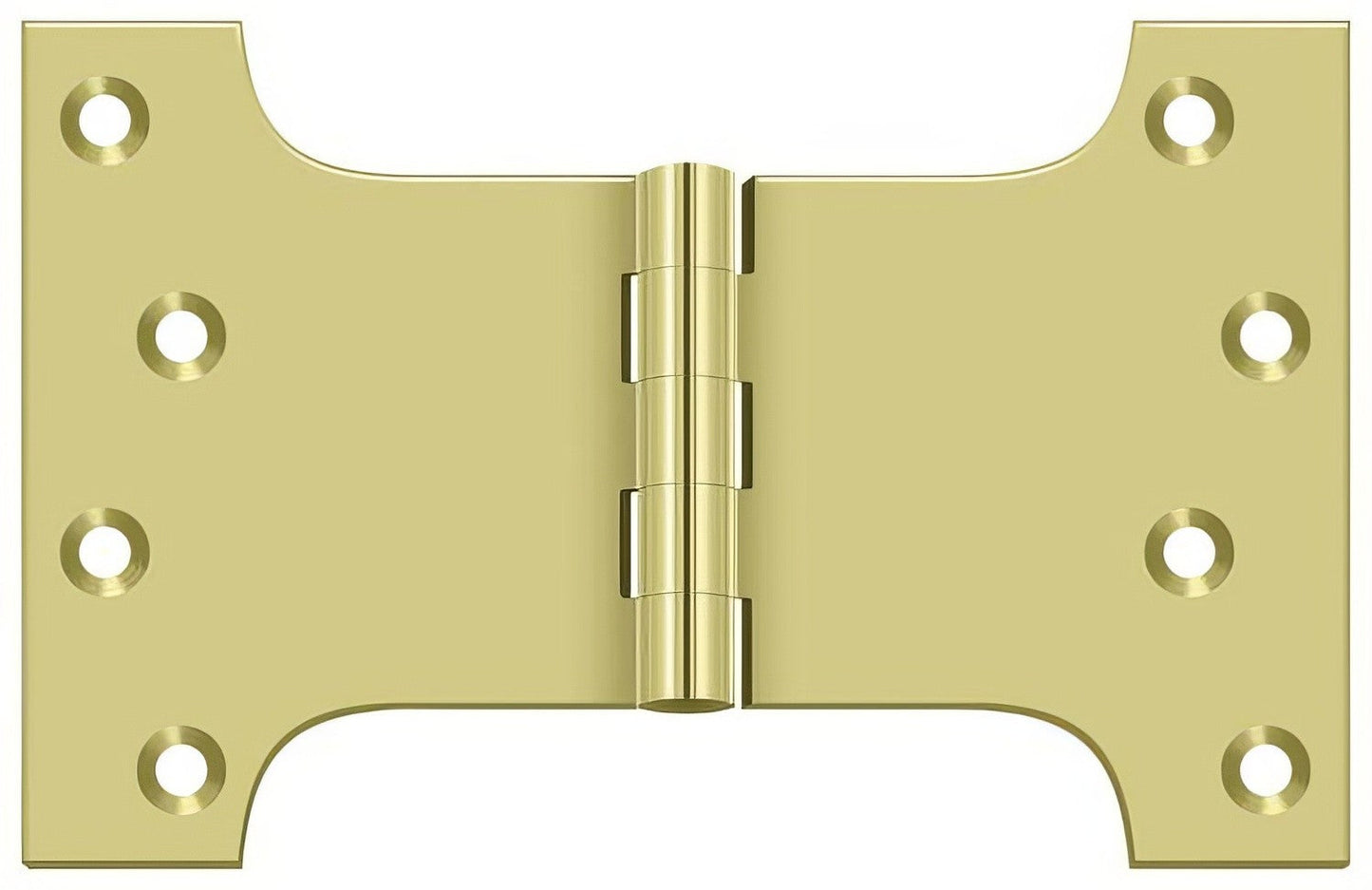 Deltana DSPA4060 4" x 6" NRP Square Corner Door Hinge