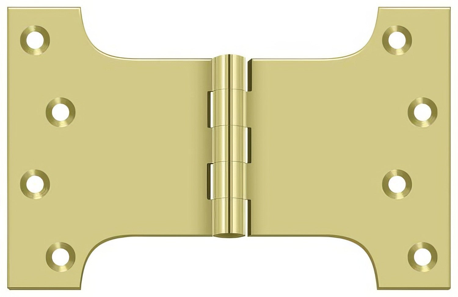 Deltana DSPA4060 4" x 6" NRP Square Corner Door Hinge