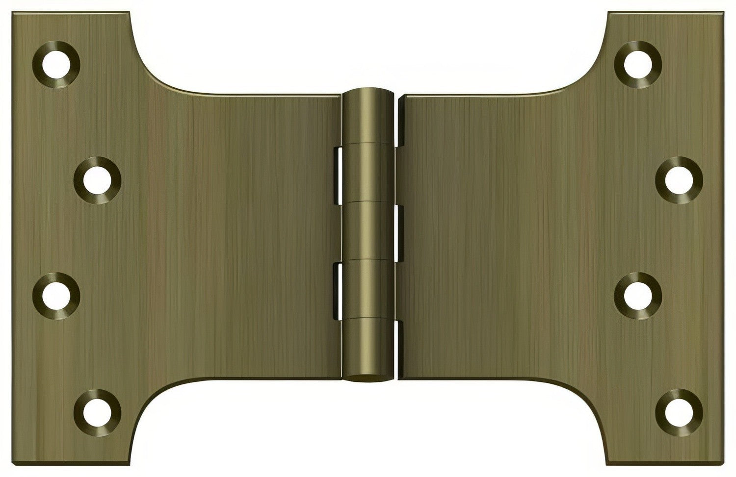 Deltana DSPA4060 4" x 6" NRP Square Corner Door Hinge