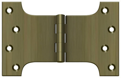 Deltana DSPA4060 4" x 6" NRP Square Corner Door Hinge.