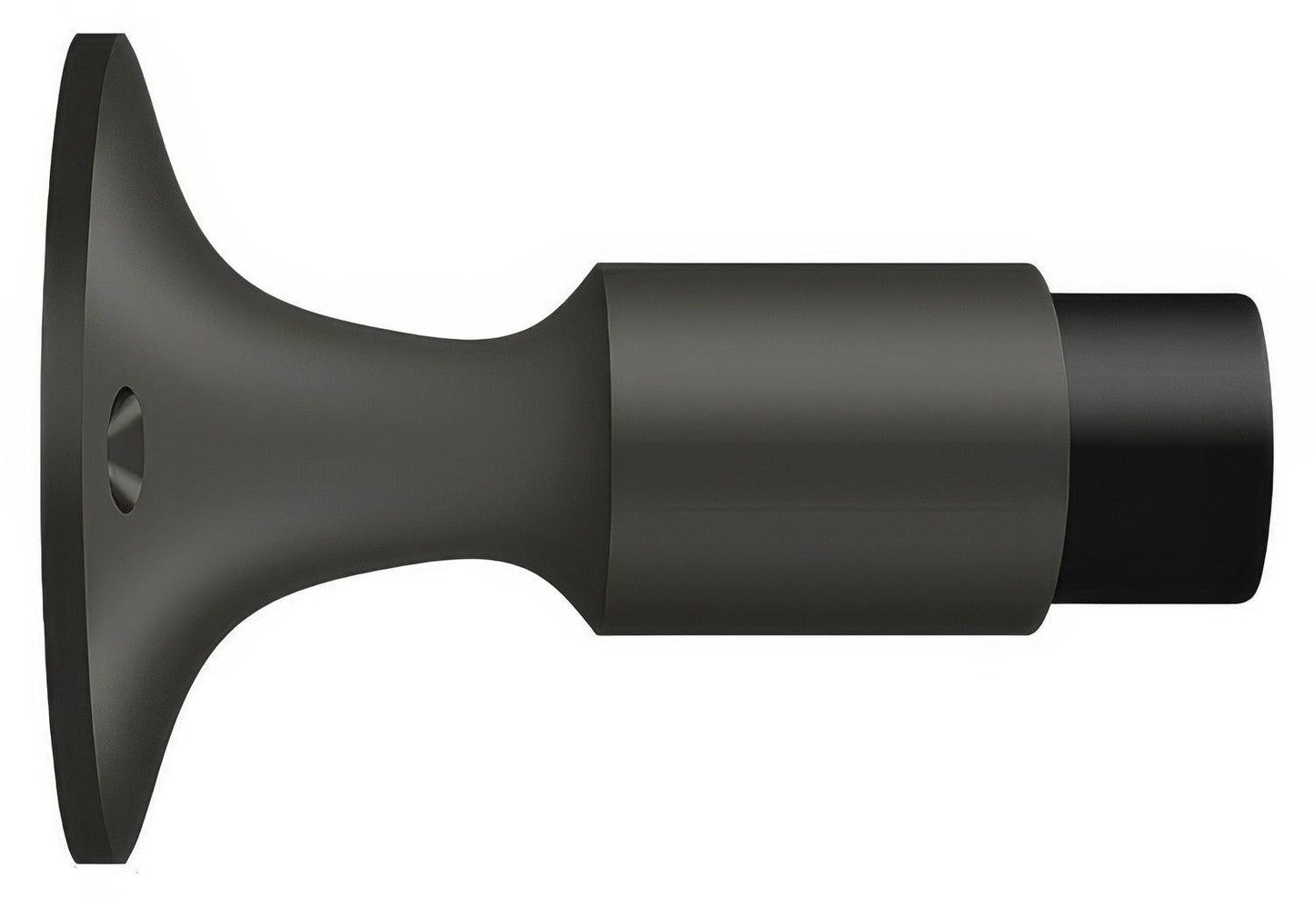 Deltana DSW325 3-1/4" x 2-1/4" Wall Mount Door Stop.