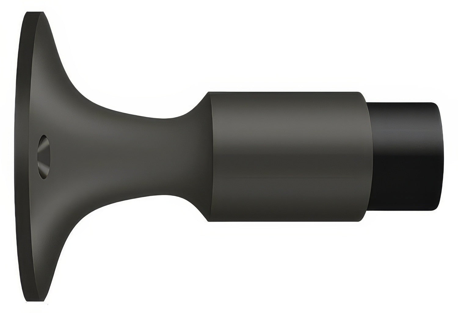 Deltana DSW325 3-1/4" x 2-1/4" Wall Mount Door Stop.