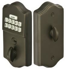 Emtek Single Cylinder Solid Brass Electronic Deadbolt