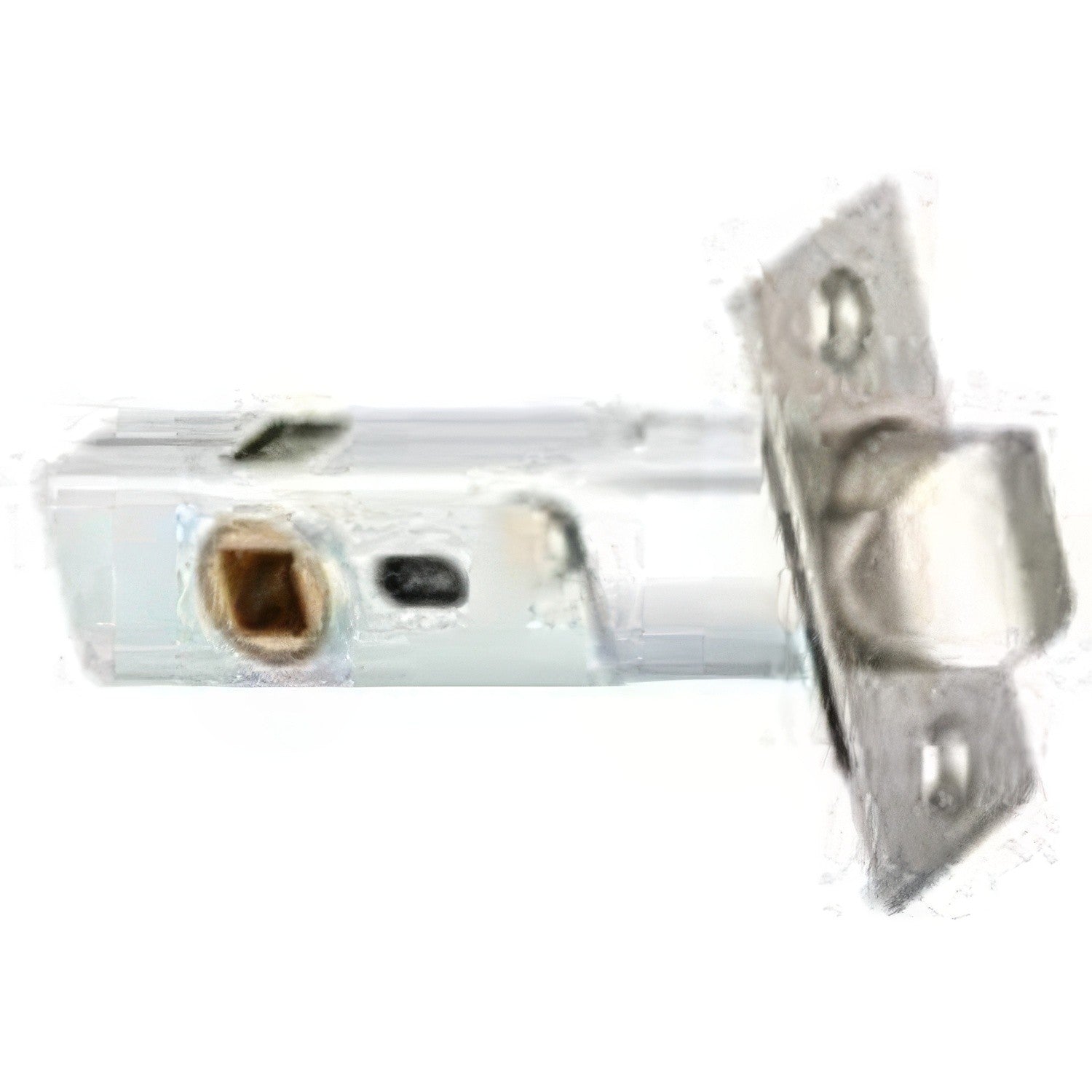 Emtek Passage Latch with 2-3/8 Backset and Radius Corners for Products